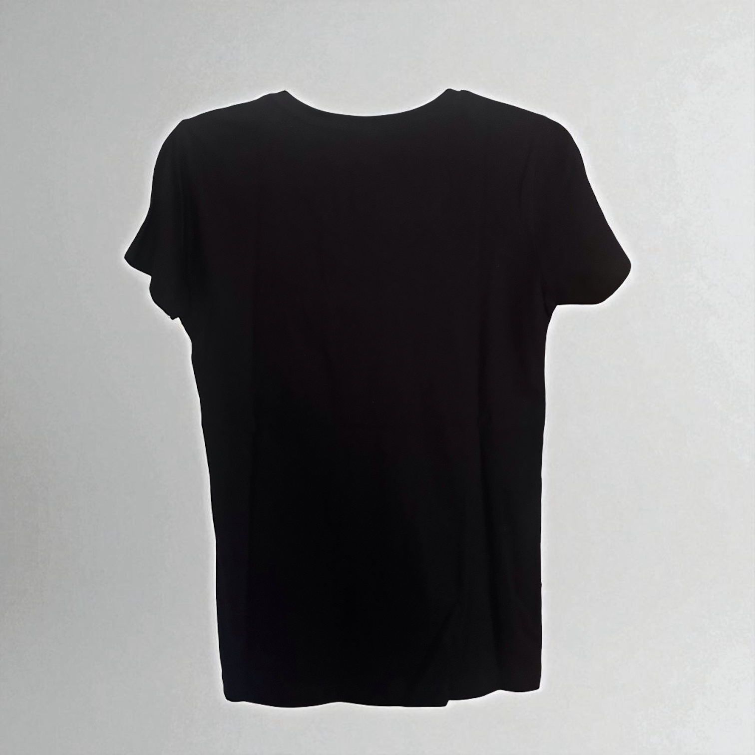 Dos du t-shirt FLT femme col V noir