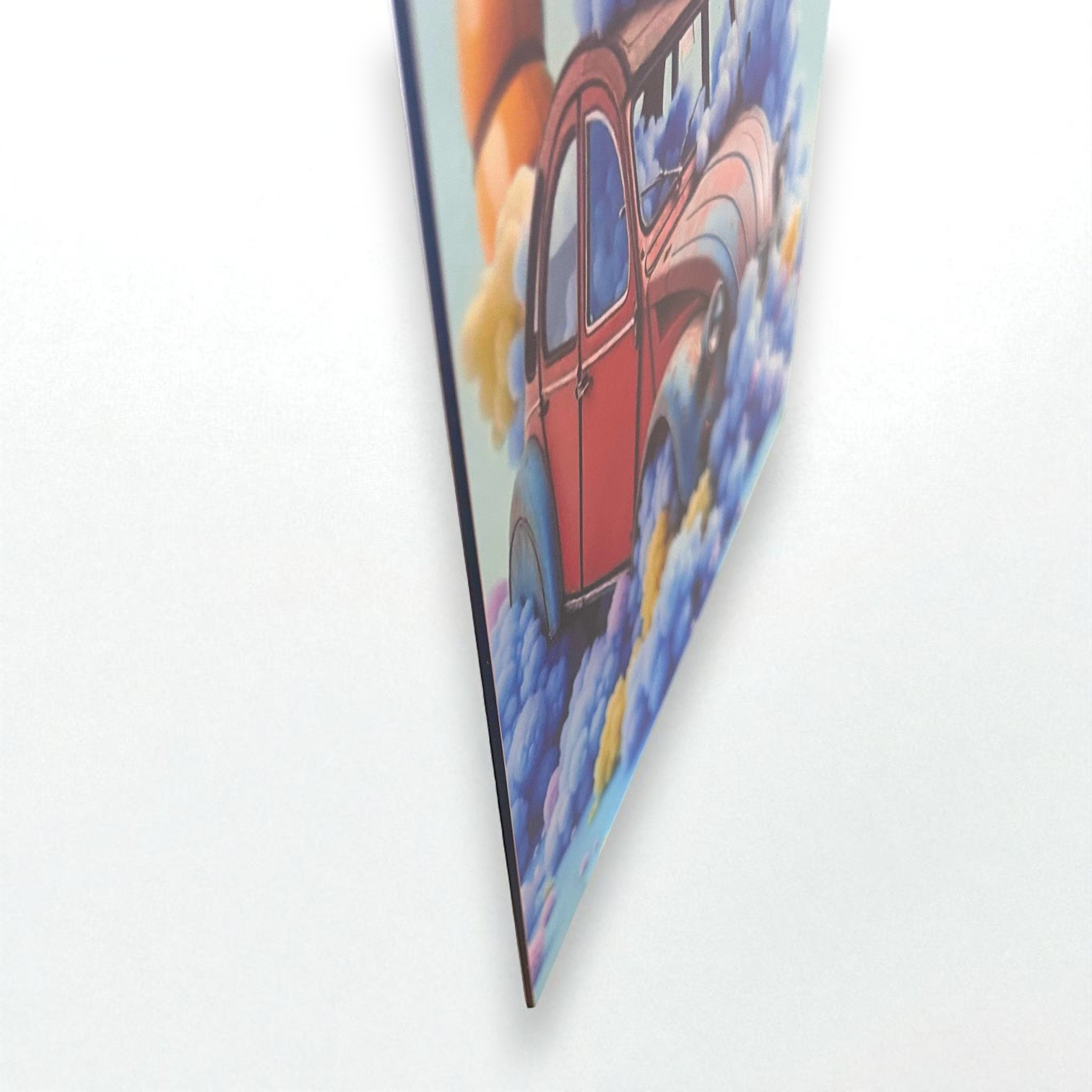 Tableau FLT : Nuages en Vadrouille, une invitation à la liberté sur la route 30x30cm – Image 5